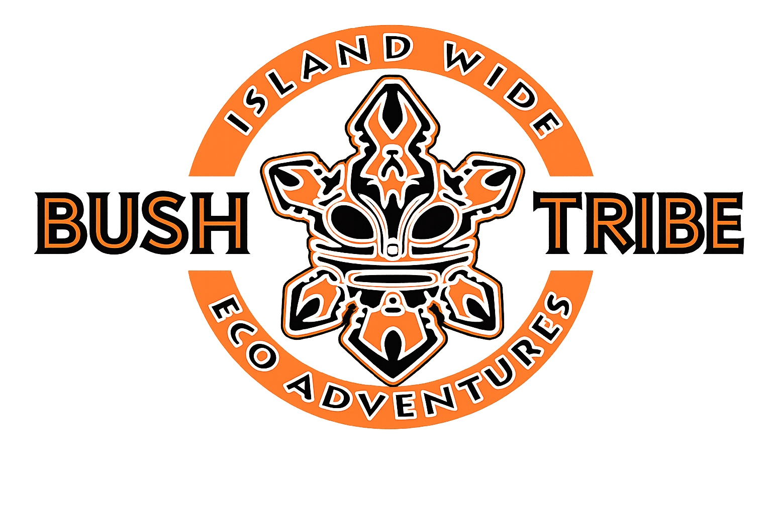 BushTribe Eco Adventures island wide logo